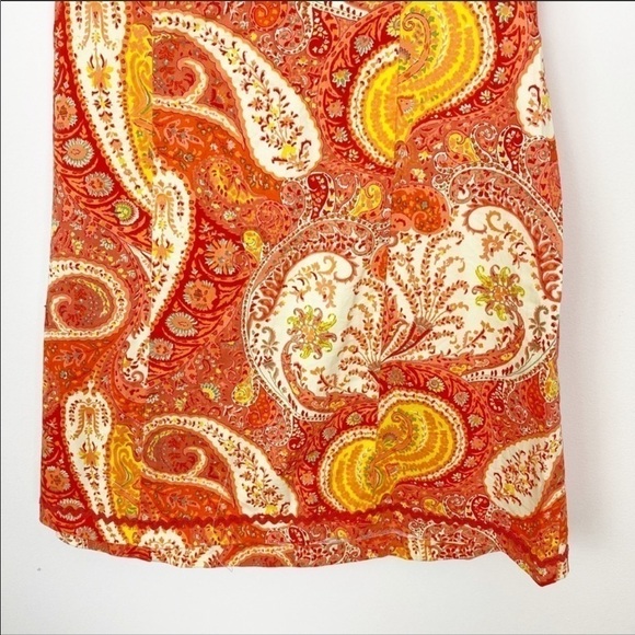 VTG Y2K VS MODA International Paisley Floral Strapless Open Back Dress Trendy - Picture 4 of 9